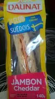 Mängden socker i Club suedois jambon cheddar