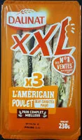 Mängden socker i L'AMERICAIN XXL POULET OEUF
