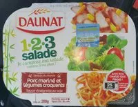 Mängden socker i porc mariné et légumes croquants
