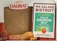 Mängden socker i Ma salade Bistrot Pates Saumon Oeuf