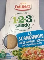 Mängden socker i Salade saumon fumé - fromage