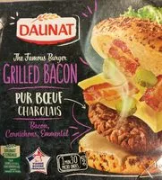 Mängden socker i Grilled Bacon Hamburger