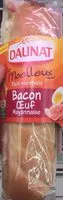 Mängden socker i Le moelleux bacon oeuf mayonnaise