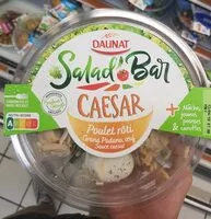 Mängden socker i Salad'Bar Caesar Poulet Grana Padano