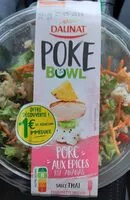 Mängden socker i Poke bowl porc aux épices