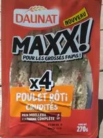 Mängden socker i Maxx! Poulet rôti crudités