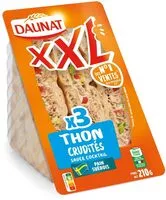 Mängden socker i Maxi thon crudités