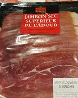 Mängden socker i Jambon Sec Supérieur