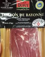 Mängden socker i Jambon de bayonne
