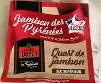 Mängden socker i Jambon des Pyrénées