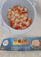 Mängden socker i noix de saint Jacques avec corail