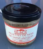 Mängden socker i Rillettes de noix de saint jacques