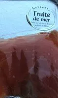 Mängden socker i Truite de mer fumée