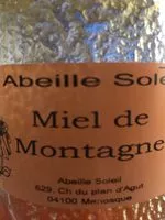 Mängden socker i Miel de montagne