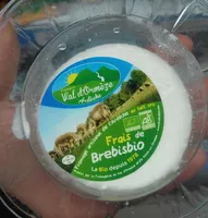 Mängden socker i Frais de brebis bio