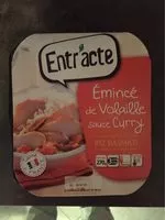 Mängden socker i Émincé de Volaille Sauve Curry