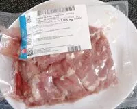 Mängden socker i Émincé de porc mariné cru