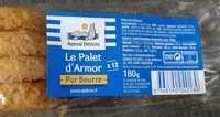 Mängden socker i Le Palet d'Armor Pur Beurre