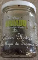 Mängden socker i Olives noires au thym de provence