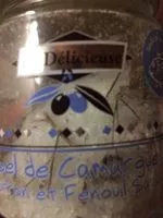 Mängden socker i Sel de camargue au citron et fenouil sauvage