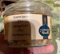 Mängden socker i Terrine de Sanglier au Romarin