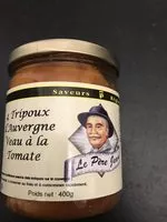Mängden socker i Tripoux