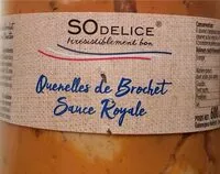 Mängden socker i Quenelles de Brochet Sauce Royale