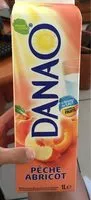 Mängden socker i DANAO pêche abricot
