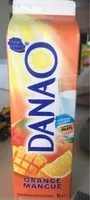 Mängden socker i Danao orange mangue