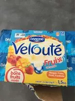 Mängden socker i Velouté fruix