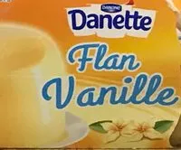 Mängden socker i Danette flan vanille