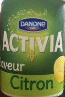 Mängden socker i Activia saveur citron