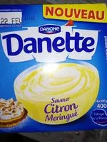 Mängden socker i Danette citron meringué