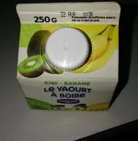 Mängden socker i Le Yaourt à boire Kiwi Banane