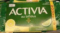 Mängden socker i Activia au bifidus