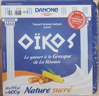 Mängden socker i Yaourt brassé nature sucré