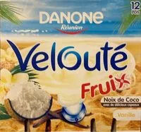 Mängden socker i Velouté Fruix noix de coco/ vanille