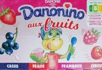 Mängden socker i Danonino aux fruits