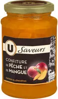 Mängden socker i Confiture de pêche et mangue Saveurs