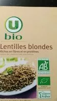 Mängden socker i Lentilles blondes