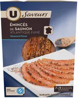 Mängden socker i Emincés de saumon fumé sésame pavot