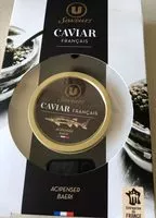 Mängden socker i Caviar français Acipenser Baeri Saveurs