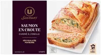 Mängden socker i Saumon en croûte cuisiné à l'oseille surgelé Saveurs