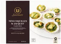 Mängden socker i Mini coquilles St Jacques farcies beurre et ail et persil Saveurs