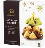 Mängden socker i Plateau apéritifs mon beau sapin