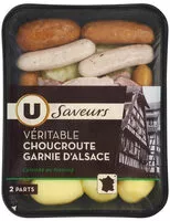 Mängden socker i Choucroute garnie d'Alsace Saveurs