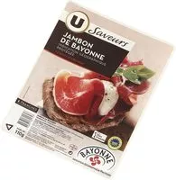 Mängden socker i Jambon de Bayonne