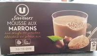 Mängden socker i Mousse aux oeufs à la crème de marron vanillée