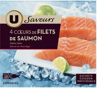 Mängden socker i Coeurs de filets de saumon