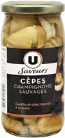 Mängden socker i Cèpes champignons sauvages Saveurs